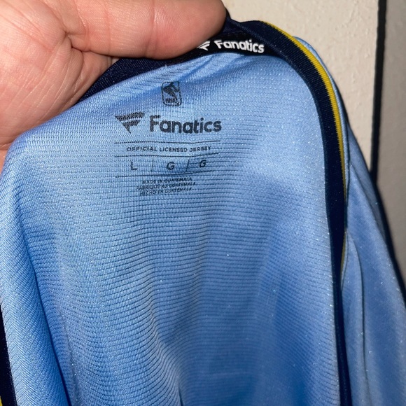 Memphis Grizzlies “JA Morant” #12 V-Neck Jersey Style Tee for Women: Large - Picture 3 of 4